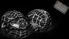 STREET HELMET SKIN - WIRED WEB BLACK
